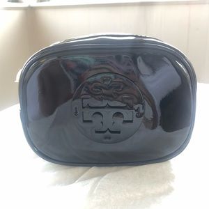 Tory Burch Stacked Patent Small Cosmetic Case